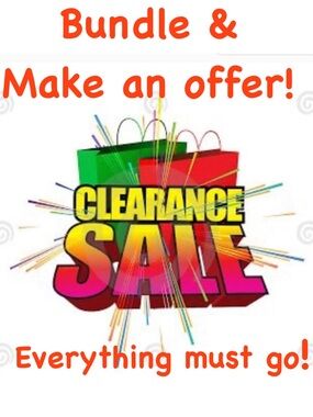 All reasonable offers accepted!